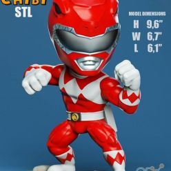 3D model Red Ranger Chibi – 3D Print