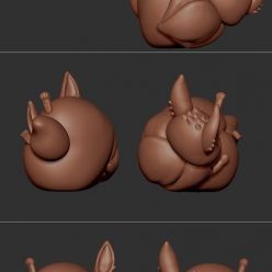 3D model Chonky Floof – 3D Print