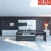 3D model Modern kitchen by Alno AlnoSara