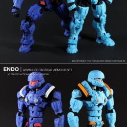 3D model Toy Forge Endo Advanced Tactical Armour Kit – 3D Print