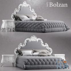 3D model Bolzan classic bed