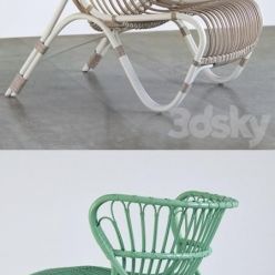 3D model Sika Design Fox Chair