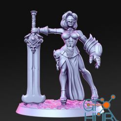 3D model Justicia – 3D Print