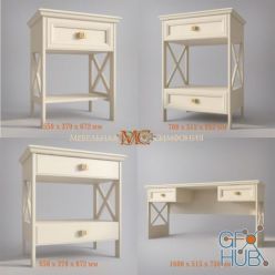 3D model Nightstand set by «Furniture Symphony»