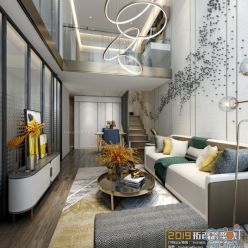 3D model Modern Style Interior 036