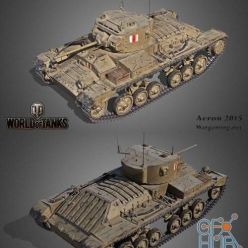 3D model Valentine Infantry Tank Mk. III
