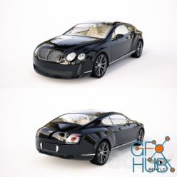 3D model Bentley Continental