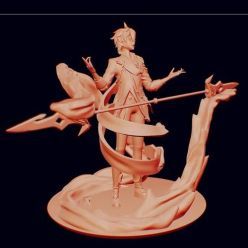 3D model Tartaglia Childe - Genshin Impact – 3D Print