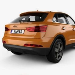 3D model Audi Q3 2011 car