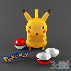 3D model Toy Pikachu