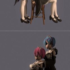 3D model Rem & Ram 02 – 3D Print