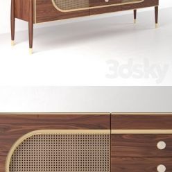 3D model Essential Home Dandy Sideboard