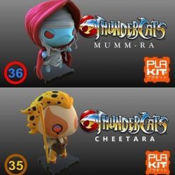 3D model Plakit Thundercats Pack – 3D Print