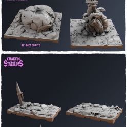 3D model Kraken Fantasy Stadium Rock field pack – 3D Print