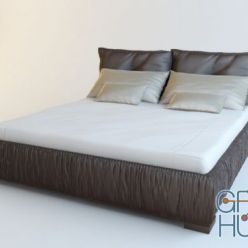 3D model Sain Moritz bed Ipe Cavalli Visionnaire