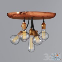 3D model Steampunk Style Lamps