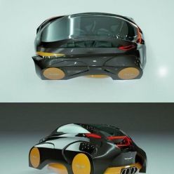 3D model T-Hover Car 09 – Cheap & Cool series