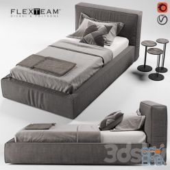 3D model FLEXTEAM SLIM ONE bed (single)