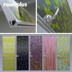 3D model Glass doors by Raumplus