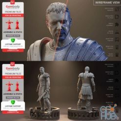 3D model 3D Printing ready Gambody – Gladiator Maximus
