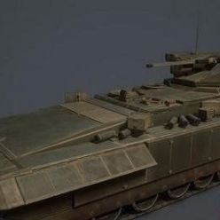 3D model T15 Armata tank