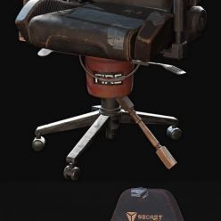 3D model Secretlab Chair PBR