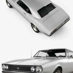 3D model Chevrolet Camaro SS 1967