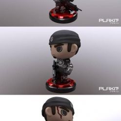 3D model PlaKit Gears of War Marcus Fenix – 3D Print