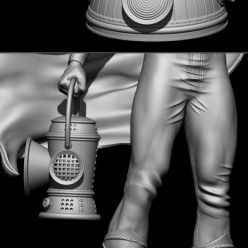 3D model Green Lantern Golden Age Alan Scott – 3D Print