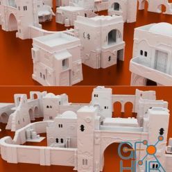 3D model Pilgrim City Mega Bundle – 3D Print