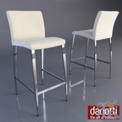 3D model Danetti Elise bar stool