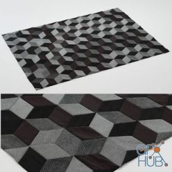 3D model Modern rug (Vray)