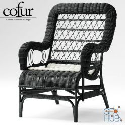 3D model Armchair Blixen Chair Cofur