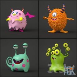3D model Monster toys