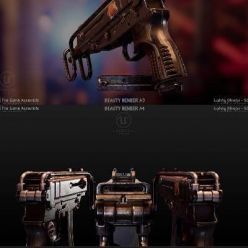3D model Scorpion Gun