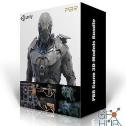 3D model PBR Game 3D-Models Bundle December 2018