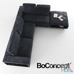 3D model Corner sofa Hampton BoConcept