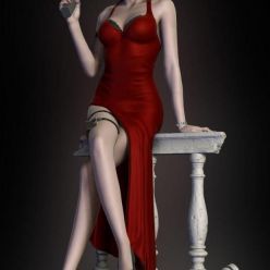 3D model Ada Wong Resident Evil – 3D Print