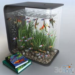 3D model BiOrb 15L Flow Aquarium