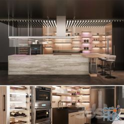 3D model Giorgetti kitchen