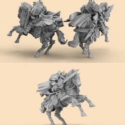 3D model Royal Guard Mounted - Cybernetic – 3D Print