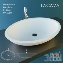 3D model Sink Lacava H600-6A