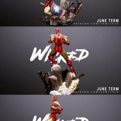 3D model Wicked - Iron Man Sculpture – 3D Print