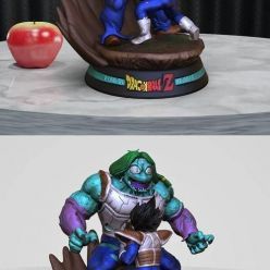 3D model Vegeta vs Zarbon Diorama – 3D Print