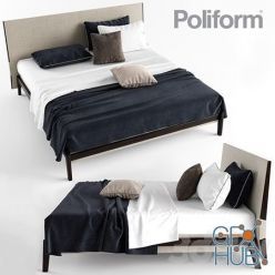 3D model POLIFORM IPANEMA BED