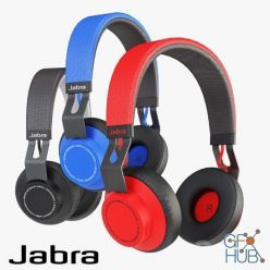 3D model Jabra move wireless headphones