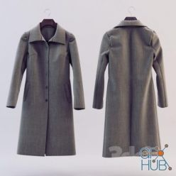 3D model Classic Eldorado coat