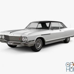 3D model Buick Electra 225 Sport Coupe 1966