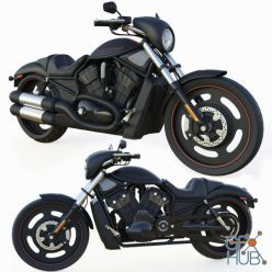 3D model Harley-davidson night rod