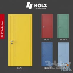3D model Doors HOLZ1